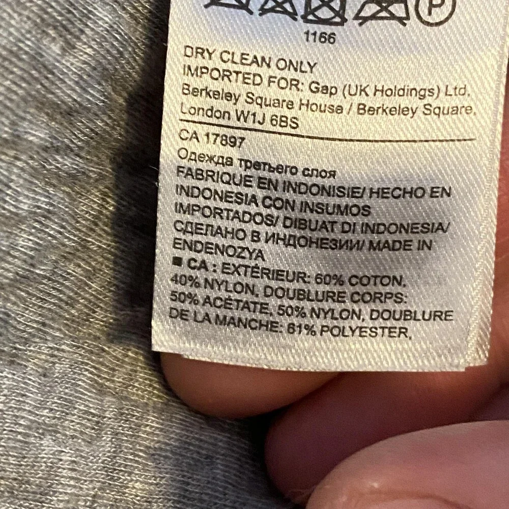 Banana Republic Coat Mens 2XL Beige Modern Mac Jac Lined Full Zip Rain Coat